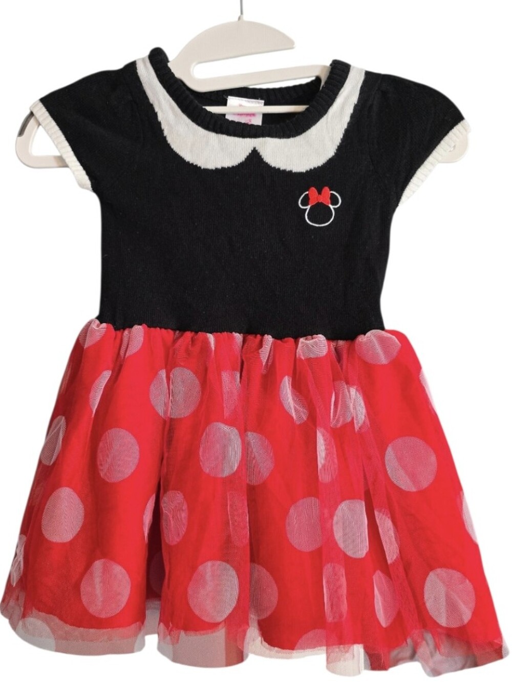 Disney Minnie Mouse Toddler Dress Size 3T In EUC